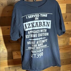 Warner Bros. Harry Potter Black Azkaban Short Sleeve Tee